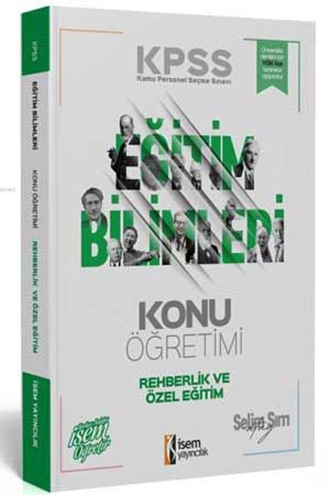 İsem Yayınları 2020 KPSS Eğitim Bilimleri Rehberlik ve Özel Eğitim Konu Anlatımı