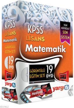 2014 KPSS Lisans Matematik Görüntülü Eğitim Seti 19 DVD