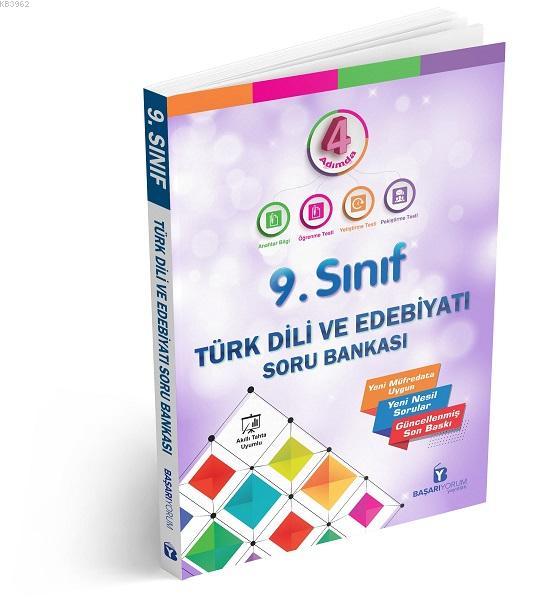 Başarıyorum Yayınları 9. Sınıf Türk Dili Ve Edebiyatı 4 Adımda Soru Bankası Başarıyorum