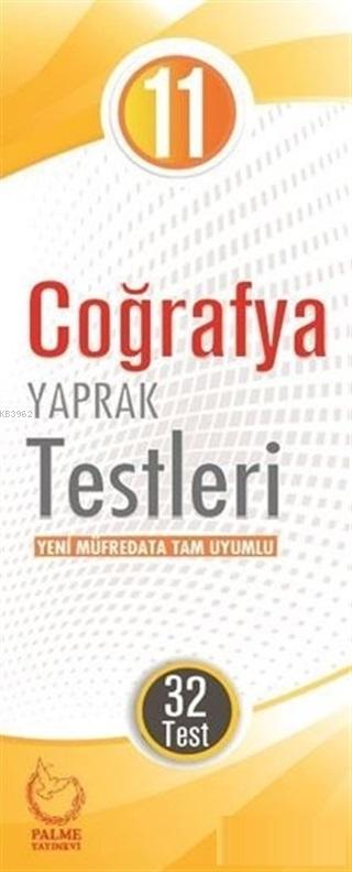 11. Sınıf Coğrafya Yaprak Testleri (32 Test)