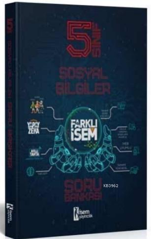 İsem 2021 5.Sınıf Farklı İsem Sosyal Bilgiler Soru Bankası İsem Yayıncılık