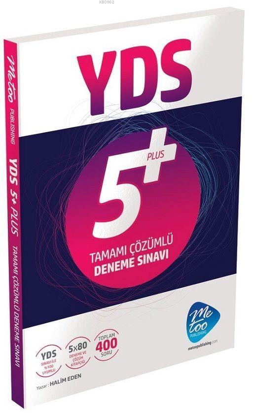 Too Publishing Yayınları YDS Tamamı Çözümlü 5 Deneme Sınavı Me Too Publishing
