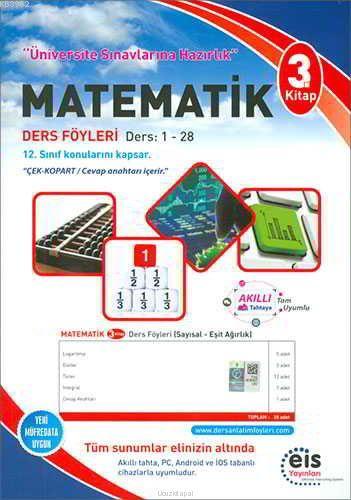 EİS Yayınları YKS Matematik Ders Anlatım Föyleri 3. Kitap EİS 