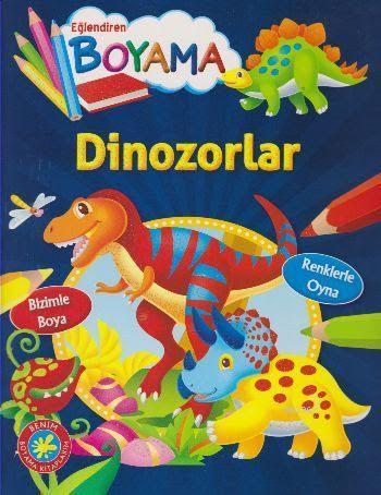Dinozorlar; Eğlendiren Boyama Serisi