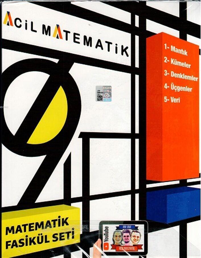 Acil Yayınları 9. Sınıf Acil Matematik 6 lı Fasikül Seti Acil