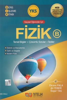 Nitelik Yayınları YKS Fizik B Ders İşleme Kitabı Sayısal Öğrenciler İçin Yeni