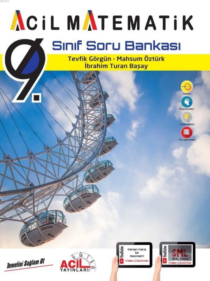 ACİL 9 MATEMATİK SORU BANKASI