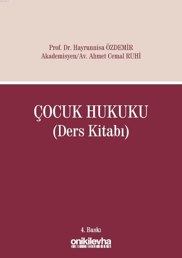 Çocuk Hukuku (Ders Kitabı)