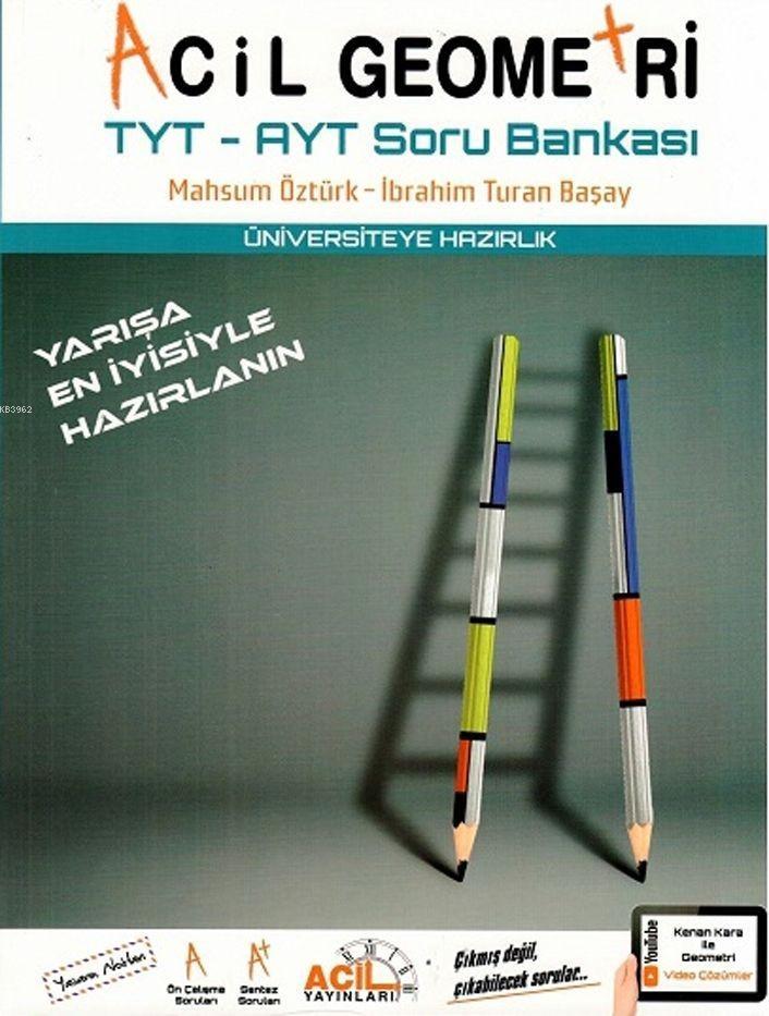 Acil Yayınları TYT AYT Geometri Soru Bankası Acil