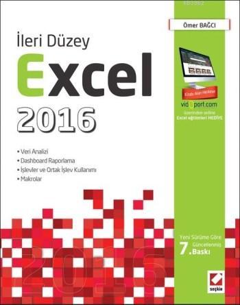 İleri Düzey Excel 2016; Veri Analizi - Dashboard Raporlama İşlevler ve Ortak İşlev Kullanımı - Makrolar