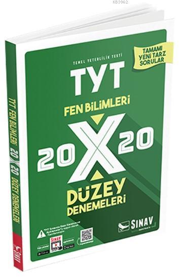 Sınav Dergisi Yayınları TYT Fen Bilimleri 20x20 Düzey Denemeleri Sınav Dergisi 