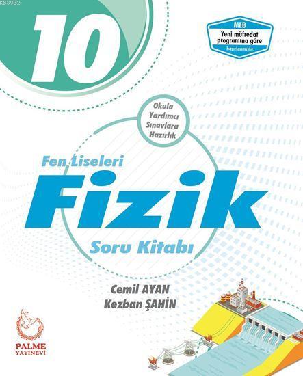 Palme Yayınları 10. Sınıf Fen Liseleri Fizik Soru Kitabı Palme 