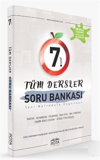 Rota Yayınları 7. Sınıf Tüm Dersler Soru Bankası RTY Rota 