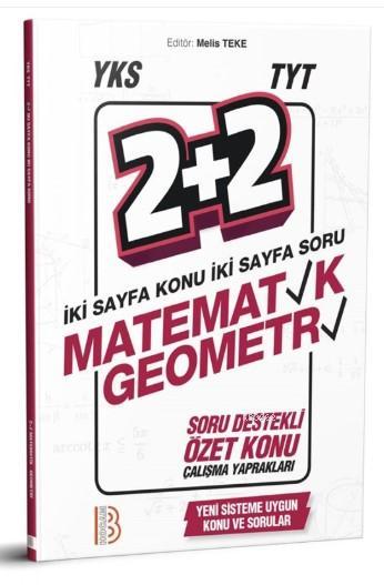 YKS TYT Matematik Geometri 2+2 Soru Destekli Özet Konu Yaprakları Benim Hocam Yayınları