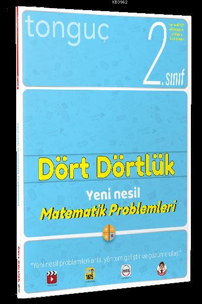 Tonguç Yayınları 2. Sınıf Dört Dörtlük Yeni Nesil Matematik Problemleri Tonguç 