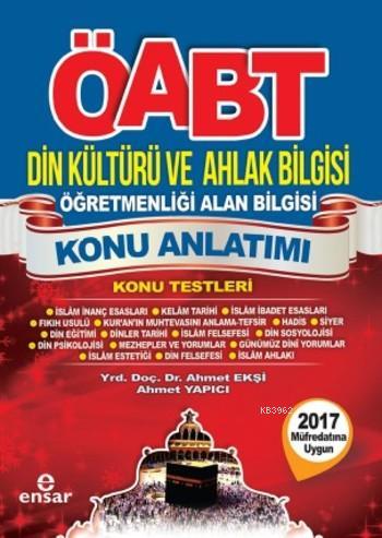 ÖABT Din Kültürü ve Ahlak Bilgisi Öğretmenliği Alan Bilgisi Konu Anlatımı