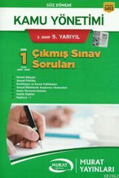 Kamu Yönetimi 3. Sınıf 5. Yarıyıl Çıkmış Sınav Soruları (Kod 5453)