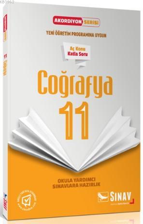 Sınav Dergisi Yayınları 11. Sınıf Coğrafya Akordiyon Serisi Aç Konu Katla Soru Sınav Dergisi 