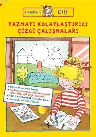 Yazmayı Kolaylaştırıcı Çizgi Çalışmaları - Arkadaşım Elif