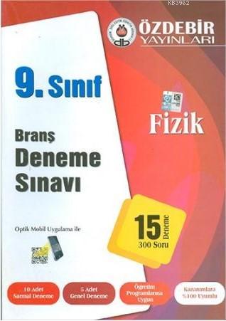 Özdebir 9.Sınıf Fizik Branş Deneme Sınavı