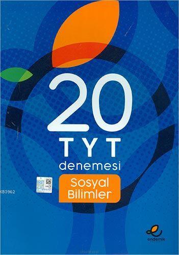 Endemik Yayınları TYT Sosyal Bilimler 20 Deneme Endemik 