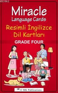 Miracle Language Cards - Grade Four; 4. Sınıf Resimli İngilizce Dil Kartları