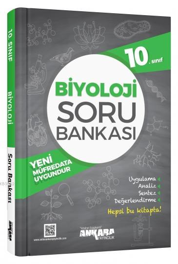 Ankara Yayınları 10. Sınıf Biyoloji Soru Bankası Ankara 