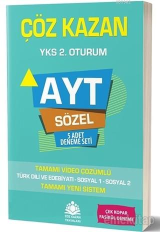 Çöz Kazan Yayınları AYT Sözel 5 Adet Deneme Seti 
