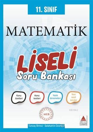 Delta Kültür Yayınları 11. Sınıf Matematik Liseli Soru Bankası Delta Kültür 