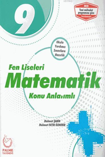 Palme Yayınları 9. Sınıf Fen Liseleri Matematik Konu Anlatımlı Palme 