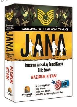 JANA Hazırlık Kitabı; Jandarma Astsubay Temel Kursu Giriş Sınavı