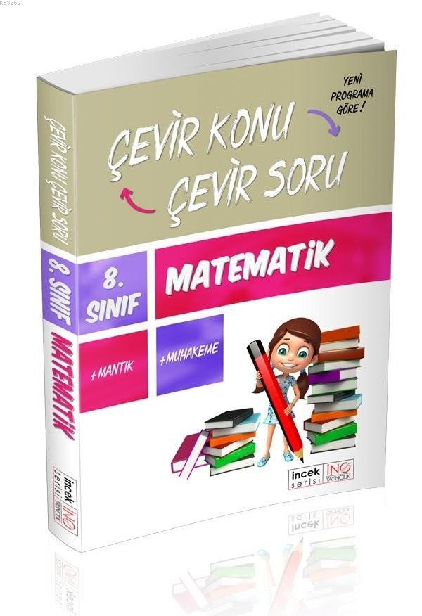 İnovasyon Yayınları 8. Sınıf LGS Matematik Çevir Konu Çevir Soru İncek Serisi İnovasyon 