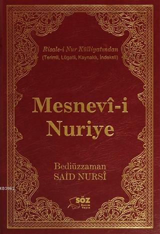 Mesnevi-i Nuriye (Büyük Boy) Ciltli; Türkçe Tercümesi