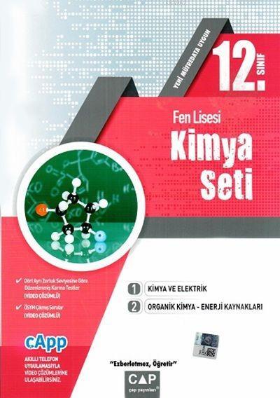 Çap Yayınları 12. Sınıf Fen Lisesi Kimya Seti Çap 