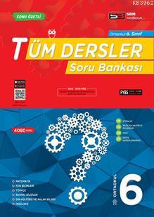 SBM Yayınları 6. Sınıf Tüm Dersler Soru Bankası SBM 