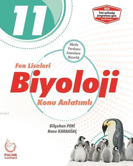 Palme Yayınları 11. Sınıf Fen Liseleri Biyoloji Konu Anlatımlı Palme 