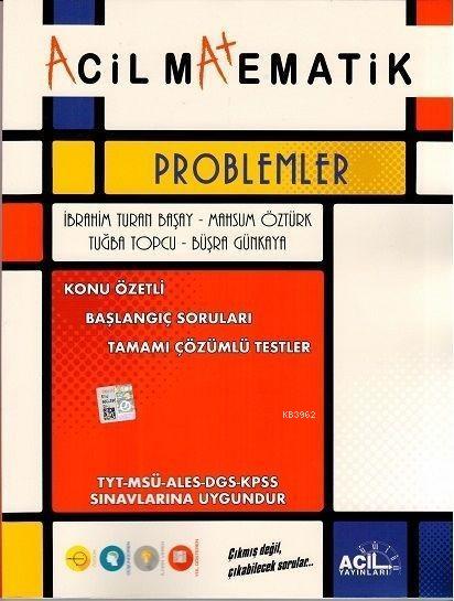 Acil Yayınları TYT Matematik Acil Problemler Acil