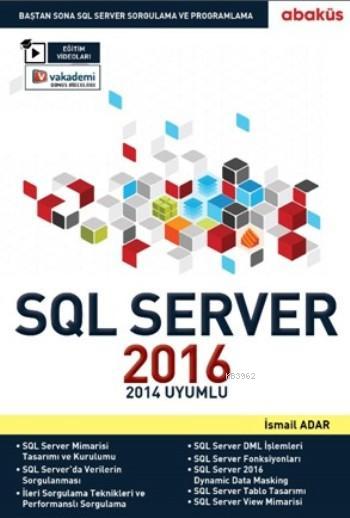 SQL Server 2016 Eğitim Seti; 2014 Uyumlu
