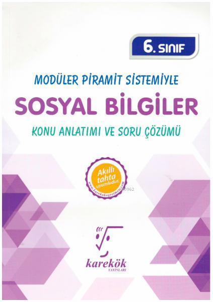 Karekök Yayınları 6. Sınıf Sosyal Bilgiler MPS Konu Anlatımı ve Soru Çözümü Karekök 