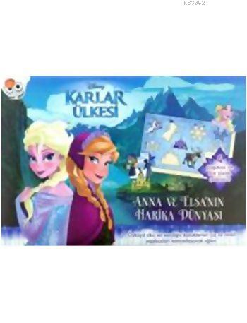Karlar Ülkesi Anna ve Elsa'nın Harika Dünyası Yapboz Kitabı (3+ Yaş)