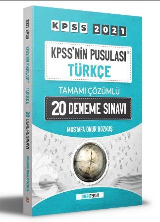 KPSS'nin Pusulası Türkçe Tamamı Çözümlü 20 Deneme Sınavı