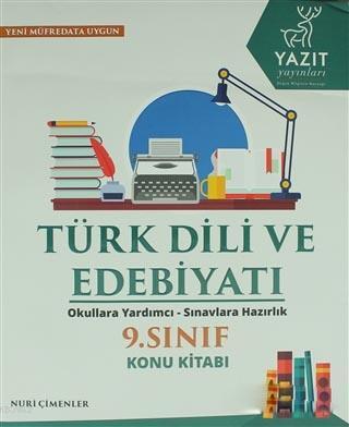 Yazıt Yayınları 9. Sınıf Türk Dili ve Edebiyatı Konu Kitabı Yazıt 