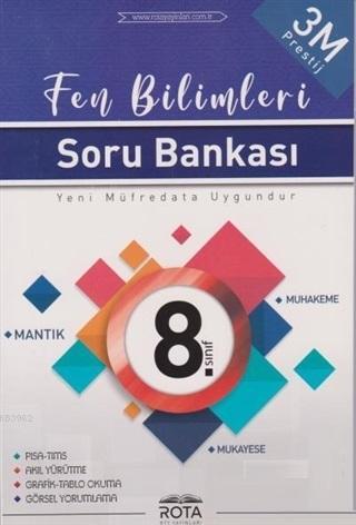 Rota Yayınları 8. Sınıf LGS Fen Bilimleri Soru Bankası RTY Rota 