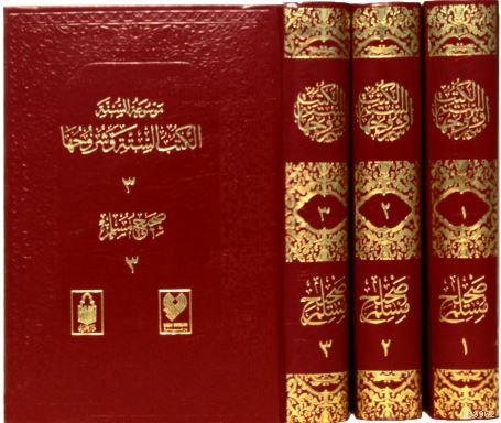 Sahih-i Müslim; (3 cilt, tamamı Arapça)