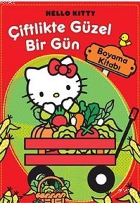 Hello Kitty Çiftlikte Güzel Bir Gün Boyama Kitabı