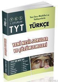 Editör Yayınları TYT Türkçe Yeni Nesil Sorular ve Çözümlemeleri Editör 