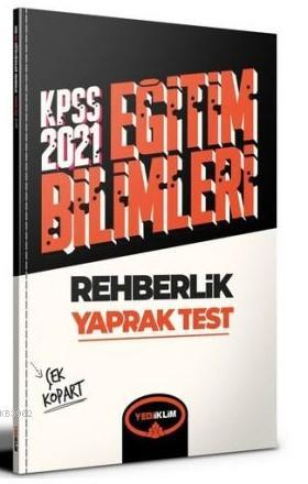 Yediiklim 2021 KPSS Rehberlik Çek Kopart Yaprak Test