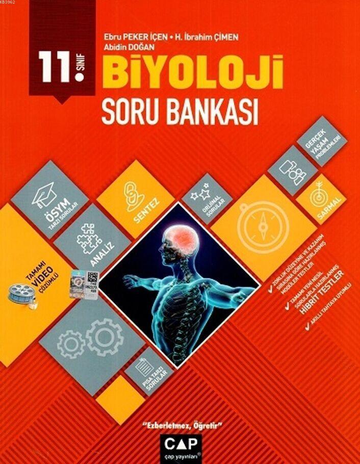 Çap Yayınları 11. Sınıf Anadolu Lisesi Biyoloji Soru Bankası Çap 