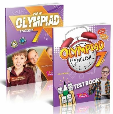 7 Sınıf Yeni Olimpiyat İngilizce; Test Kitabı 2 Kitap Set