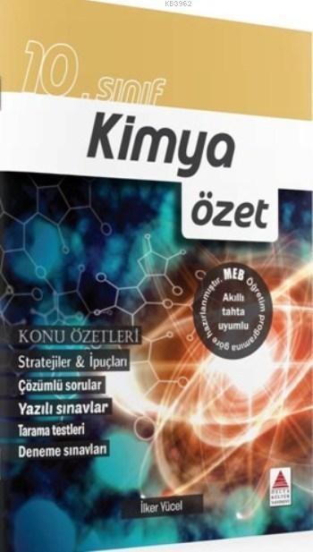 Delta Kültür Yayınları 10. Sınıf Kimya Özet Delta Kültür 